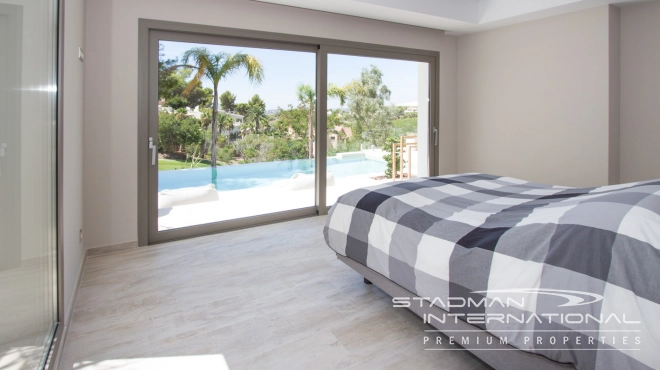 Beautiful Modern Villa Directly Overlooking Don Cayo Golf Course in Altea La Vella