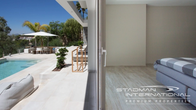 Beautiful Modern Villa Directly Overlooking Don Cayo Golf Course in Altea La Vella