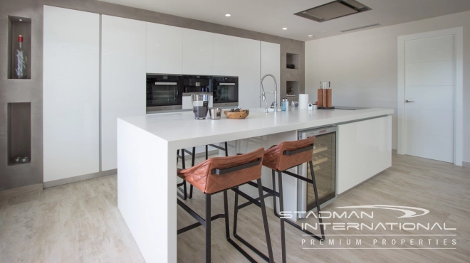 Beautiful Modern Villa Directly Overlooking Don Cayo Golf Course in Altea La Vella