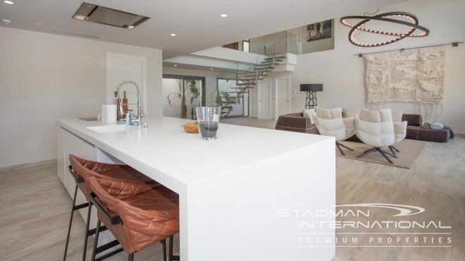 Beautiful Modern Villa Directly Overlooking Don Cayo Golf Course in Altea La Vella