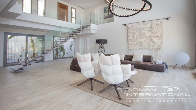 Beautiful Modern Villa Directly Overlooking Don Cayo Golf Course in Altea La Vella