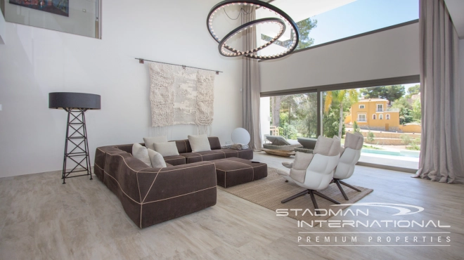 Beautiful Modern Villa Directly Overlooking Don Cayo Golf Course in Altea La Vella