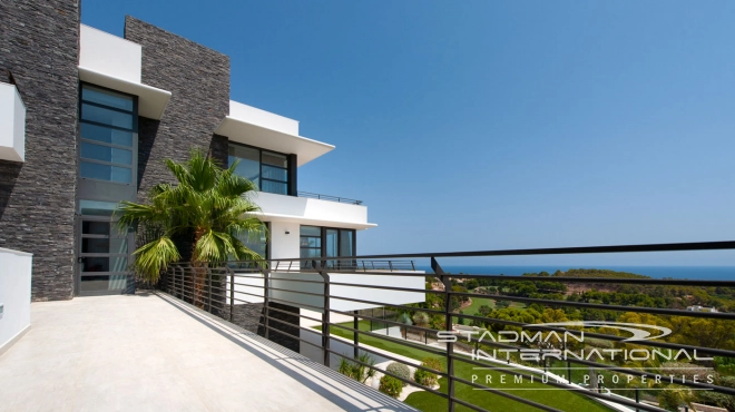 Modern Masterpiece on Don Cayo Golf with Spectacular Panoramic Views