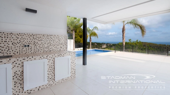 Modern Masterpiece on Don Cayo Golf with Spectacular Panoramic Views