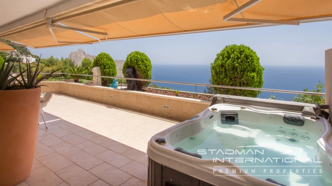 Romslig Luksusleilighet Med Fantastisk Havutsikt i Altea Hills 