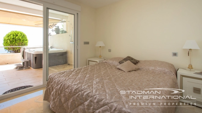 Romslig Luksusleilighet Med Fantastisk Havutsikt i Altea Hills 