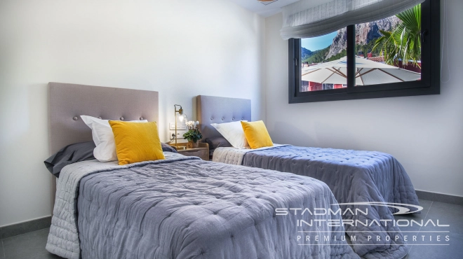 New Build Villa on One Level with Beautiful Sea View