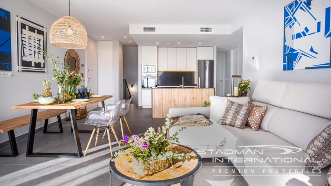 New Build Villa on One Level with Beautiful Sea View