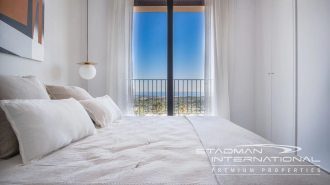 New Build Villa on One Level with Beautiful Sea View