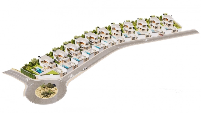 Modern New Build Villa with Sea Views in Sierra Cortina