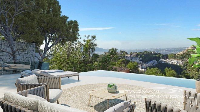 Nouvelle Villa Moderne avec belle Vue Panoramique à Altea Hills