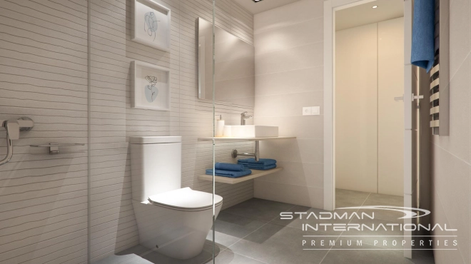 New Build Apartment with Sea View in Residential Resort