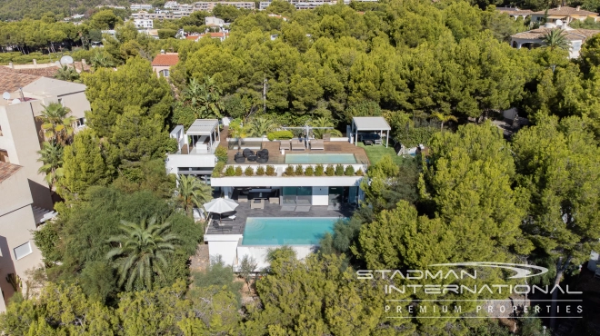 Modern Villa on One Level with Sea Views in Altea La Vella