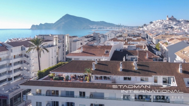 Luksuriøs Penthouse med Panoramahavsutsikt i Altea Sentrum 