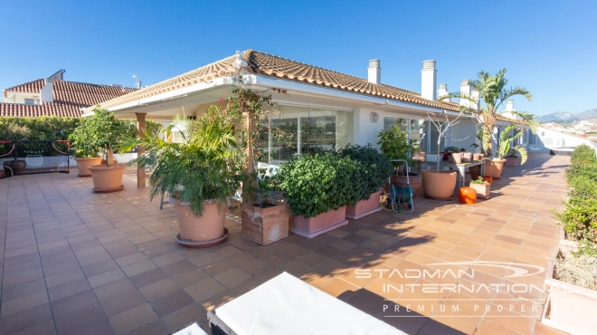 Luksuriøs Penthouse med Panoramahavsutsikt i Altea Sentrum 