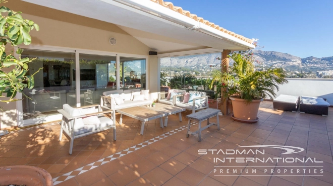 Luksuriøs Penthouse med Panoramahavsutsikt i Altea Sentrum 