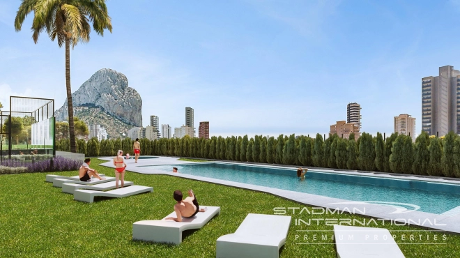 New Build Apartment with Sea Views in Calpe