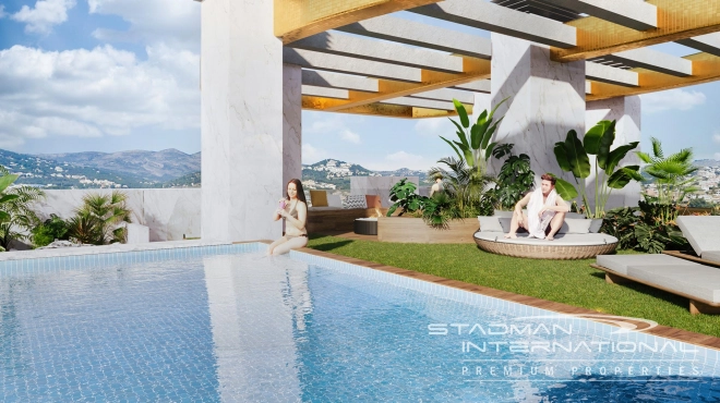 New Build Apartment with Sea Views in Calpe