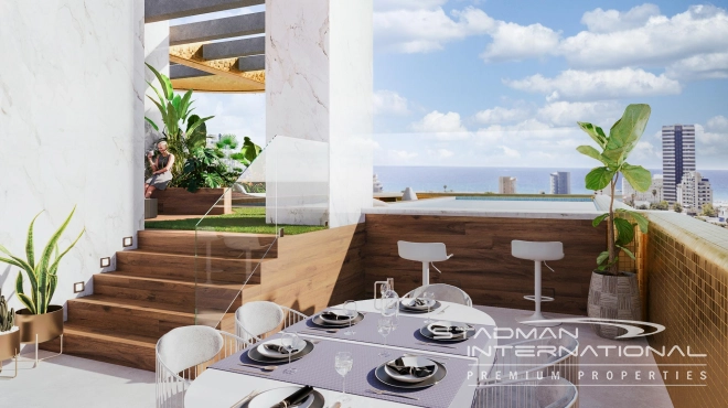 New Build Apartment with Sea Views in Calpe