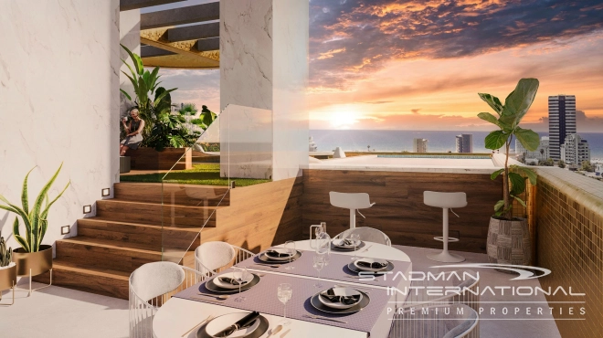 New Build Apartment with Sea Views in Calpe