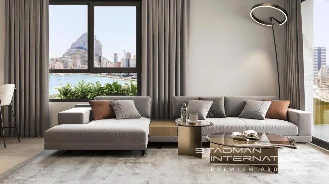 New Build Apartment with Sea Views in Calpe