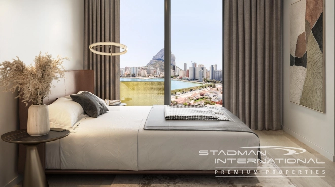 New Build Apartment with Sea Views in Calpe