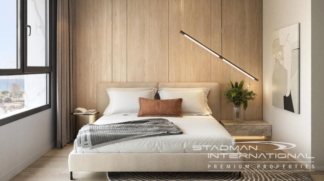 New Build Apartment with Sea Views in Calpe