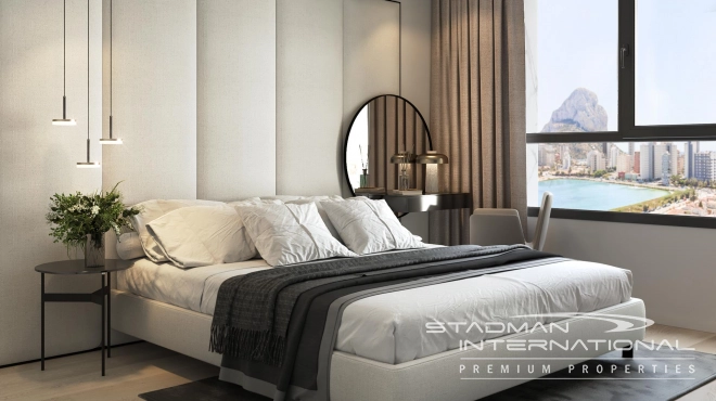 New Build Apartment with Sea Views in Calpe