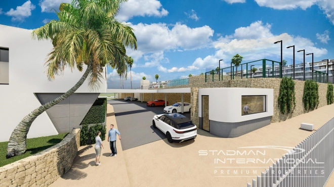 New Build Apartment with Sea View in Sierra Cortina