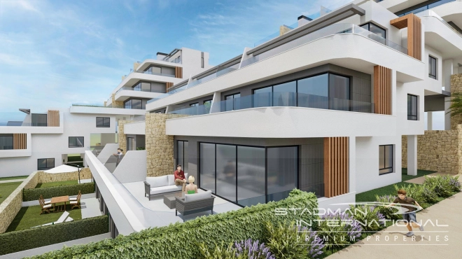 New Build Apartment with Sea View in Sierra Cortina