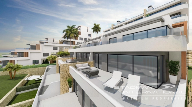 New Build Apartment with Sea View in Sierra Cortina