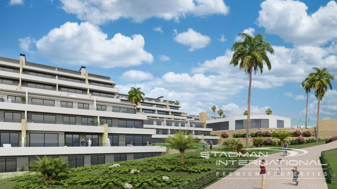 New Build Apartment with Sea View in Sierra Cortina