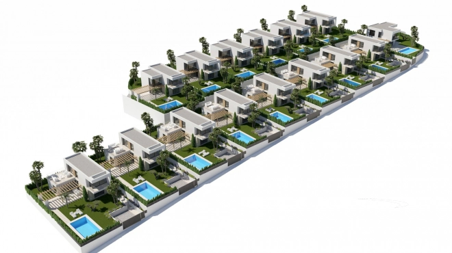 New Build Villa with Seaview in Sierra Cortina