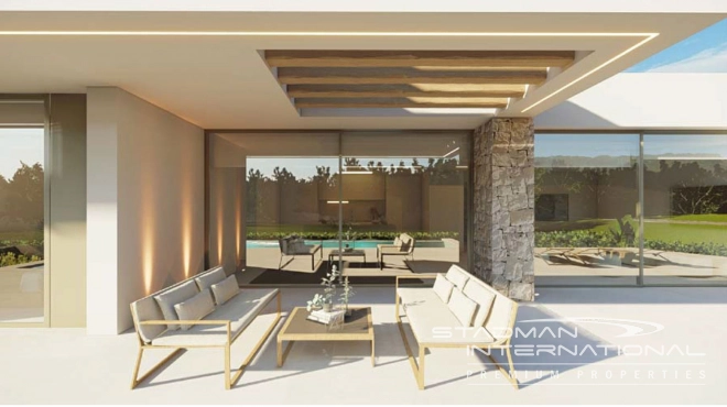 Modern New Build Villa on a Corner Plot with Sea Views