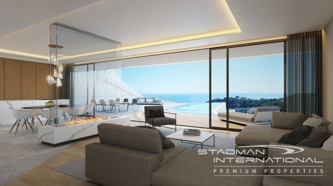 Villa de Nouvelle Construction avec Vue Mer à Altea Hills