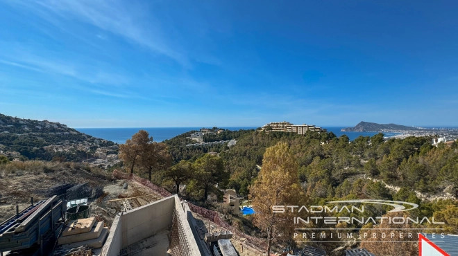 Villa de Nouvelle Construction avec Vue Mer à Altea Hills