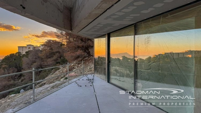 Villa de Nouvelle Construction avec Vue Mer à Altea Hills