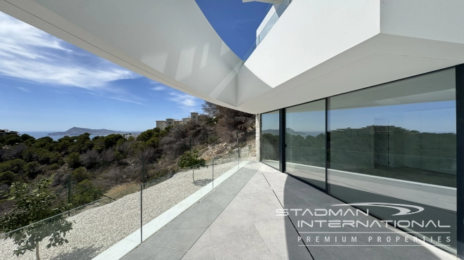 Villa de Nouvelle Construction avec Vue Mer à Altea Hills