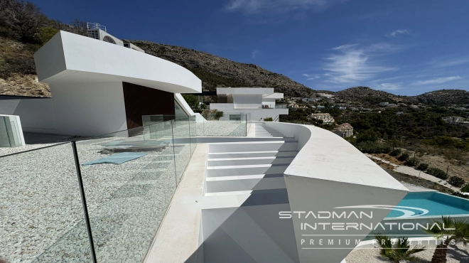 Villa de Nouvelle Construction avec Vue Mer à Altea Hills