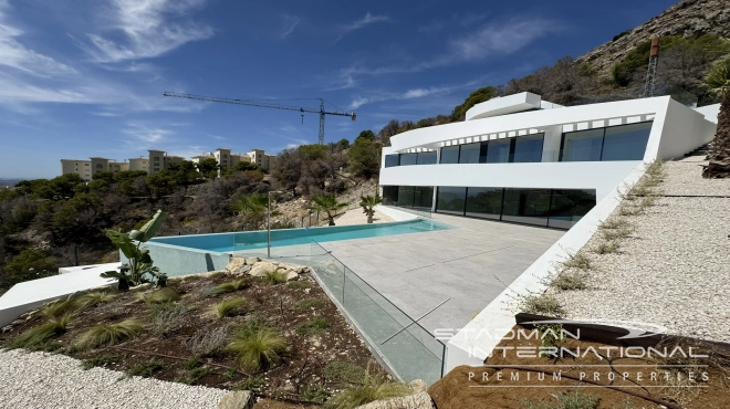 Villa de Nouvelle Construction avec Vue Mer à Altea Hills