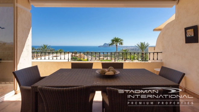Stor Duplex Penthouse med havutsikt i Altea Hills