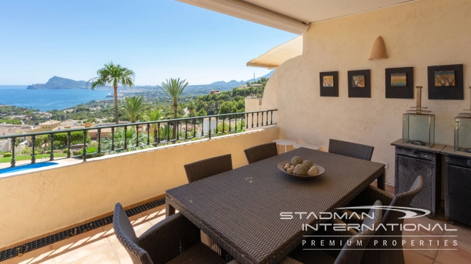 Stor Duplex Penthouse med havutsikt i Altea Hills