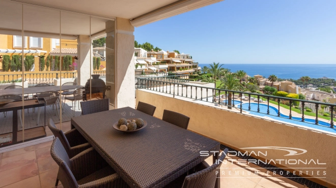 Stor Duplex Penthouse med havutsikt i Altea Hills