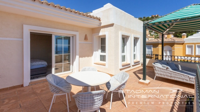 Stor Duplex Penthouse med havutsikt i Altea Hills