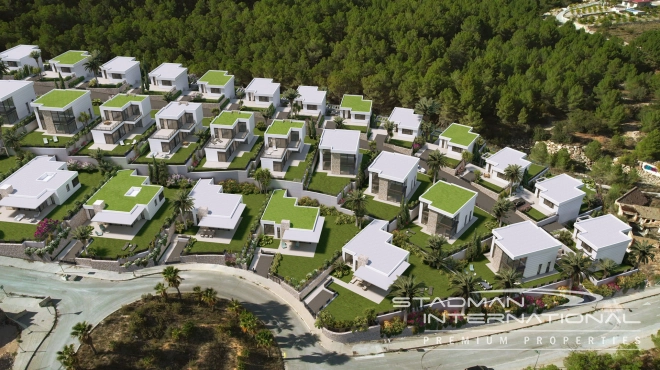 Modern, Nature-Inspired homes in Polop with Stunning Views 