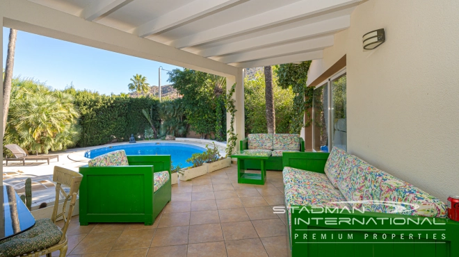 Charming Villa in Albir with Large Garden, Pool, and Comfort