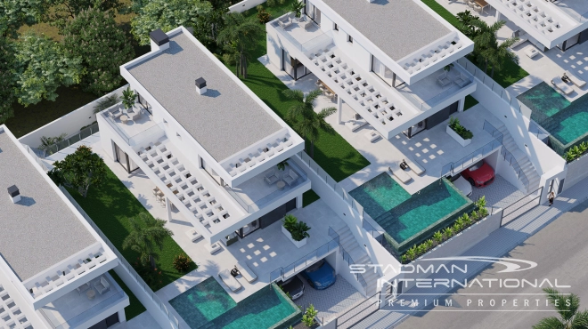 Modern Villas with Panoramic Sea Views in Golf Bahia