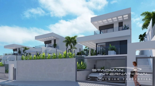 Modern Villas with Panoramic Sea Views in Golf Bahia