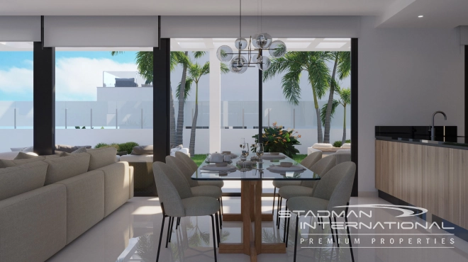 Modern Villas with Panoramic Sea Views in Golf Bahia