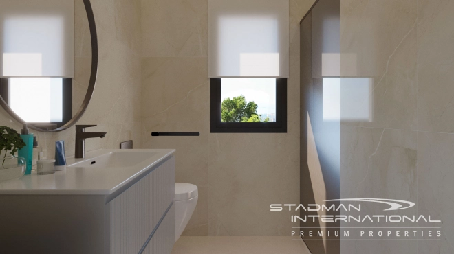 Modern Villas with Panoramic Sea Views in Golf Bahia